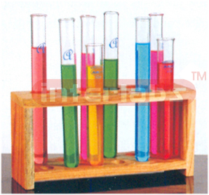 TEST TUBE STAND, WITHOUT DRYING PEGS  12 test tubes in Two Rows